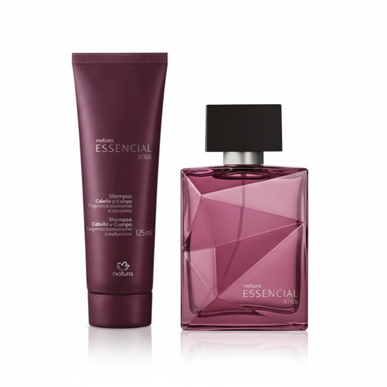 Kit Essencial Atrai Masculino Perfume + Shampoo