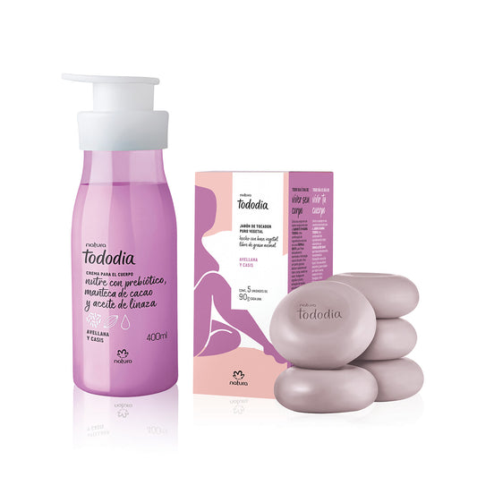 Kit Limpieza y Humectación Avellana y Casis