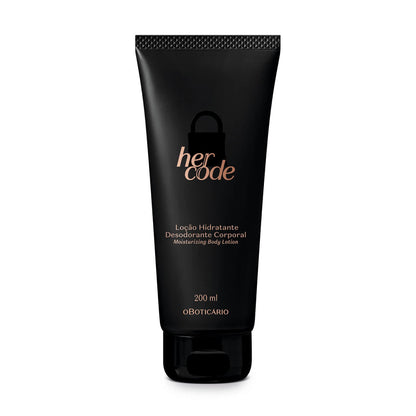Loción Hidratante Corporal Her Code 200ml