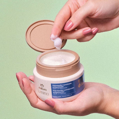 Mascarilla Hidratante Lumina para Hidratación y Protección Antipolución