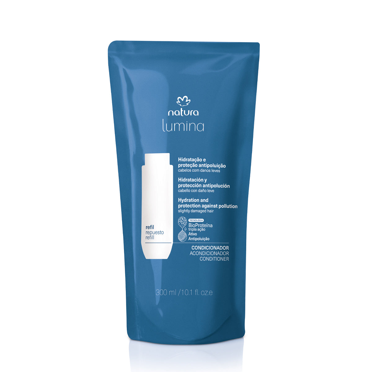 Lumina Repuesto Acondicionador Protector Cabello Liso