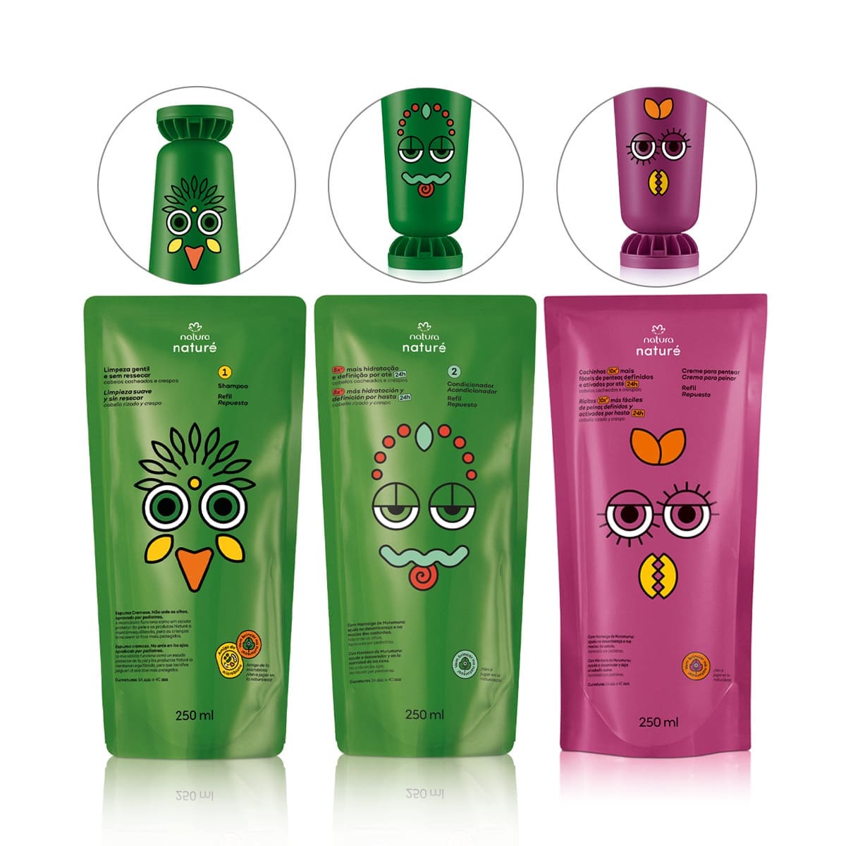 Kit Naturé para cabello rizado y encrespado