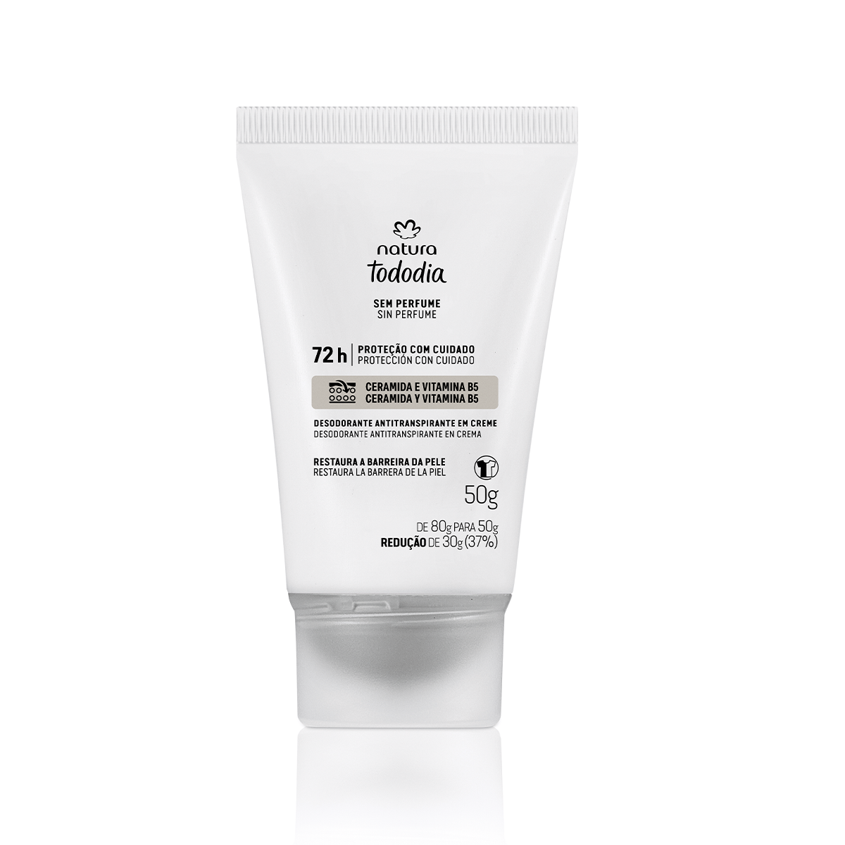 Tododia Desodorante Antitranspirante en Crema Sin Perfume