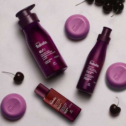 Kit de Baño y Perfumacion Cereza Negra y Praliné