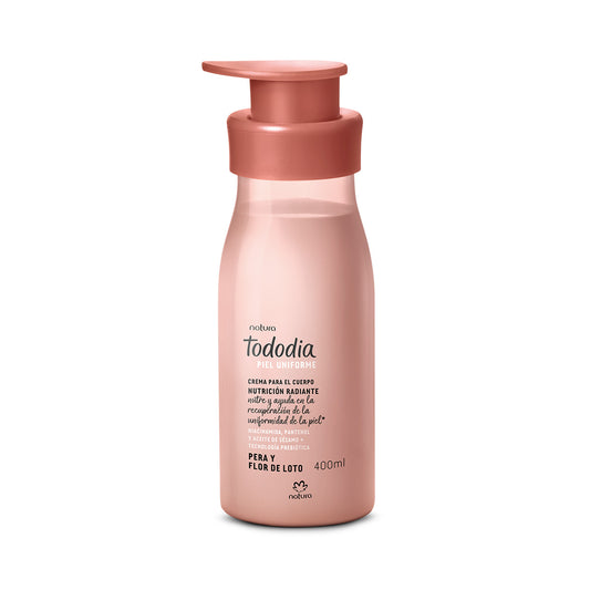 Crema Corporal Nutrición Radiante Tododia Pera y Flor de Loto