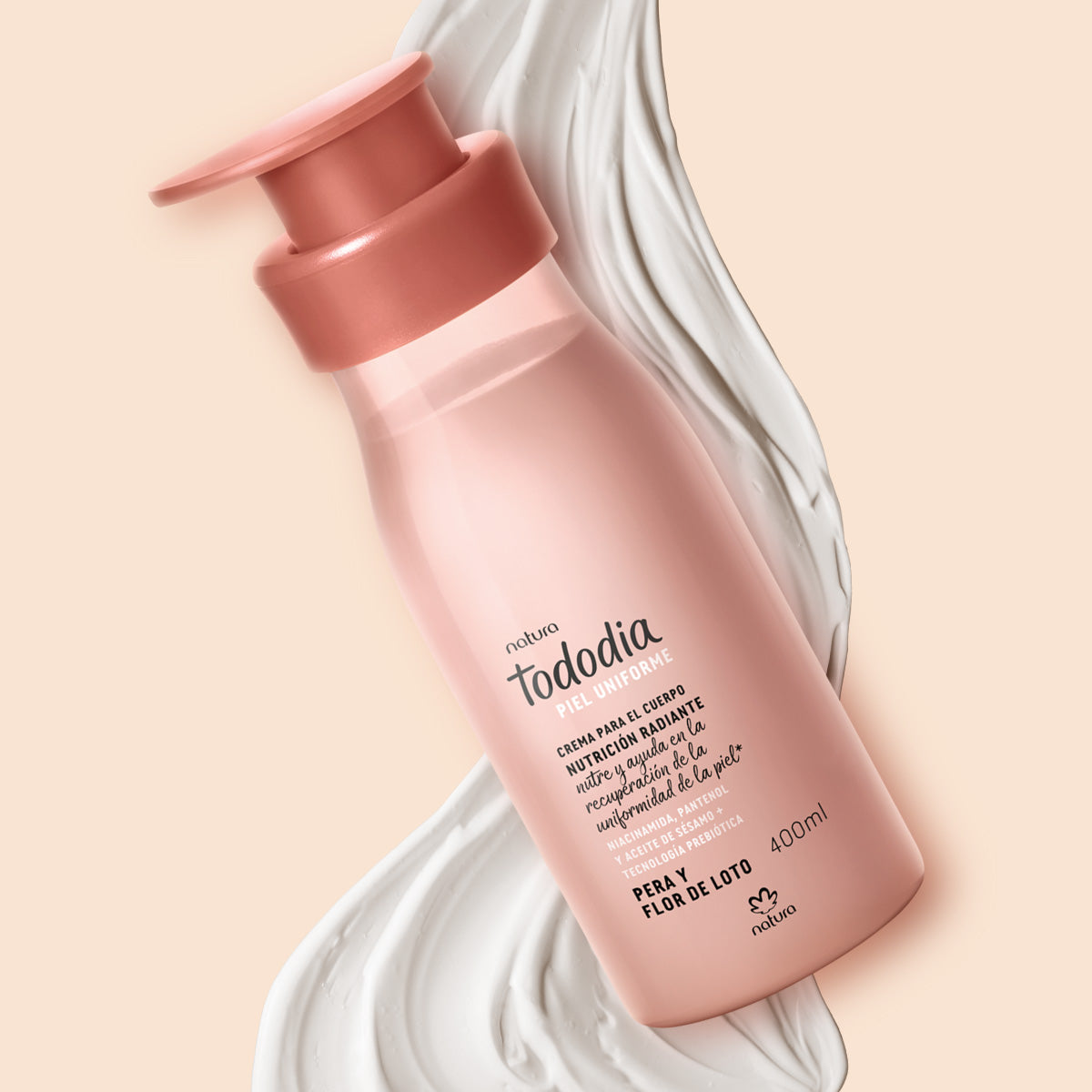 Crema Corporal Nutrición Radiante Tododia Pera y Flor de Loto