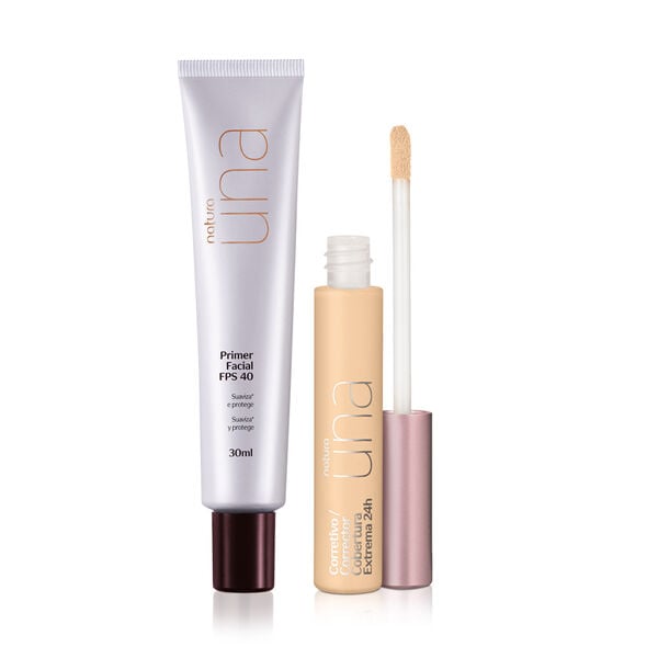 Kit Primer Facial FPS 40 y Corrector Cobertura Extrema 10 N