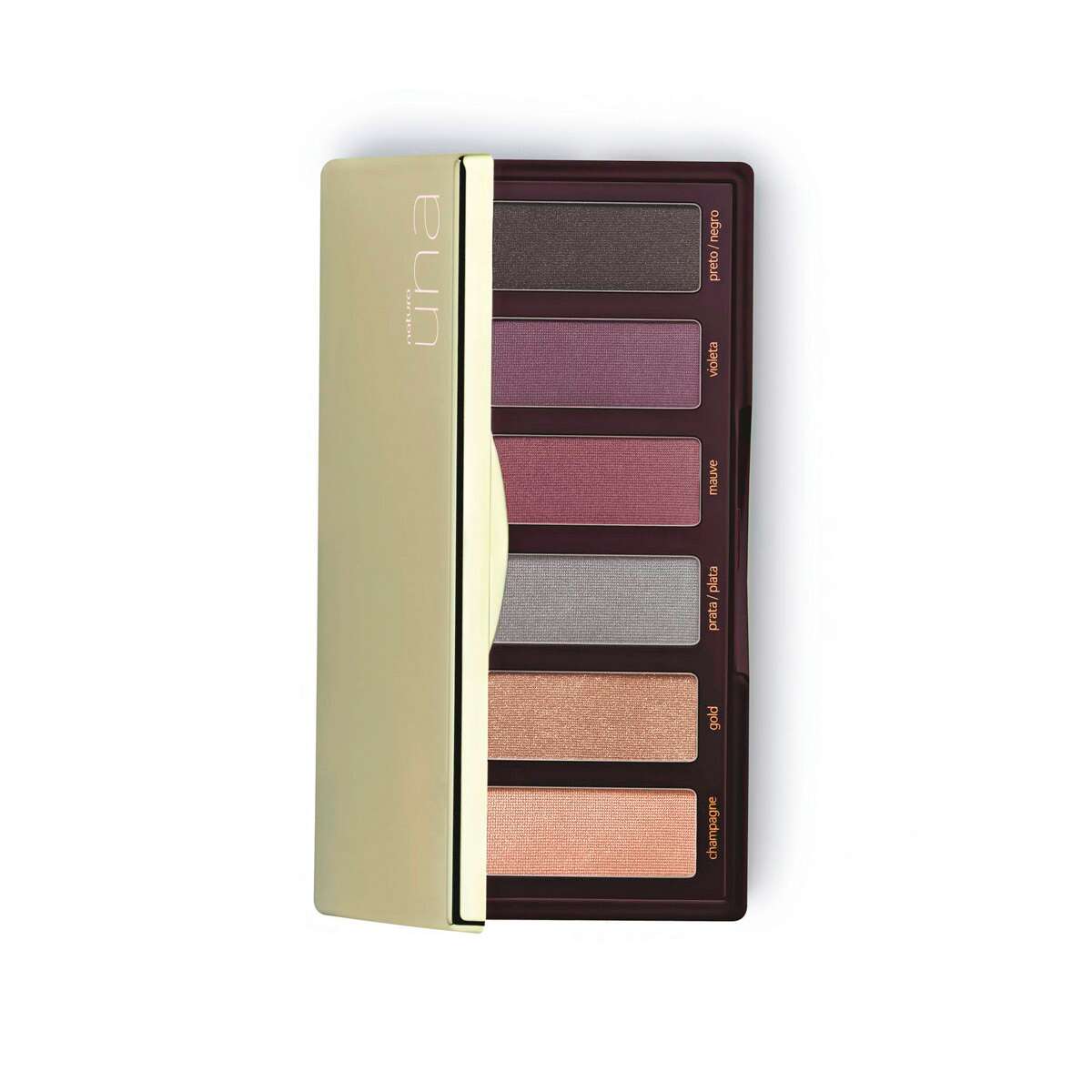 Una Paleta de sombras 6 tonos glam