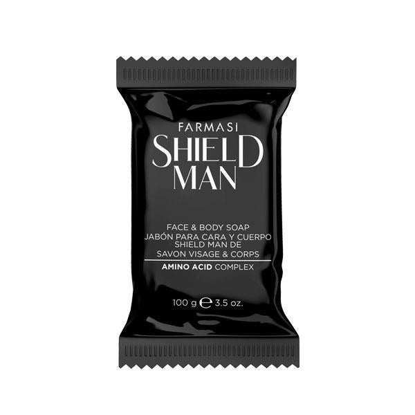 Jabón para Rostro y Cuerpo Shield Man
