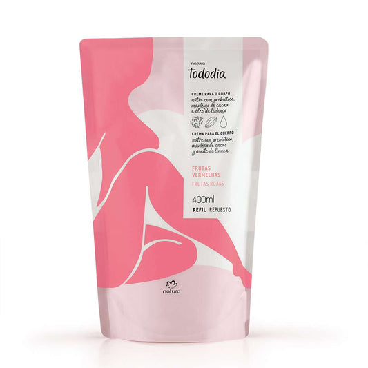 Tododia Repuesto Crema Corporal Frutas Rojas
