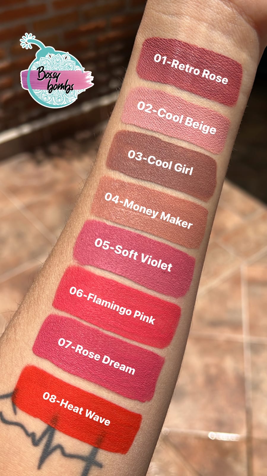 Labial Líquido Mate Red Love