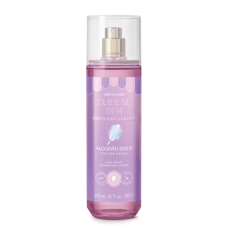 Body Splash Dulces Delirios - Algodon Dulce