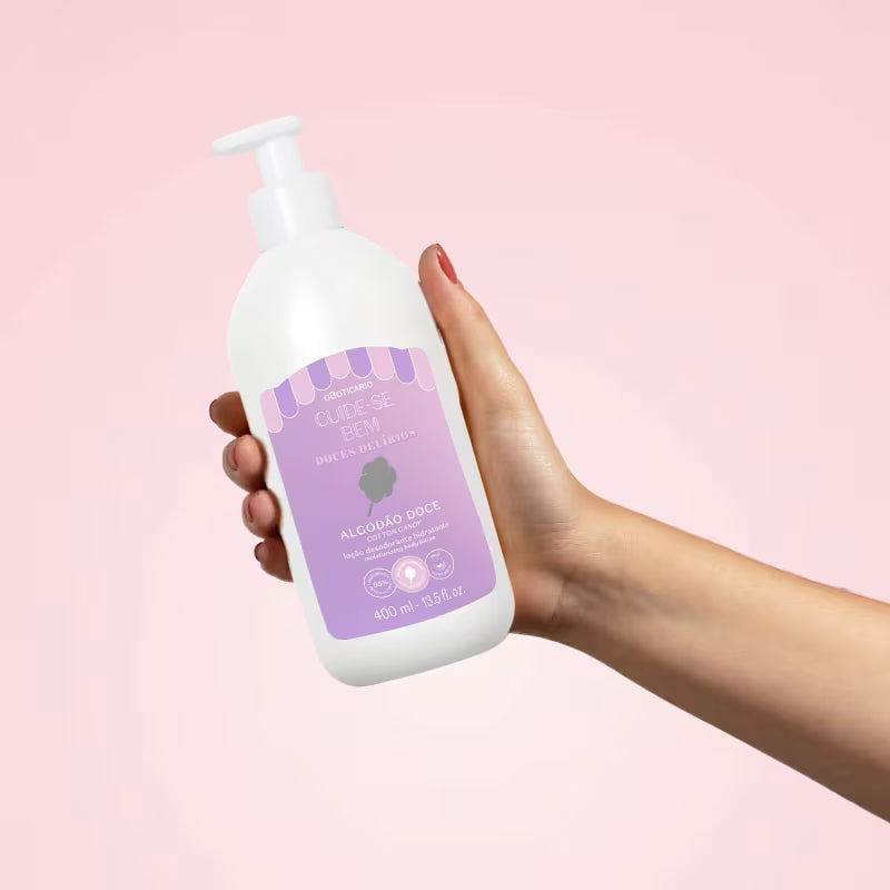 Crema Hidratante Corporal Dulces Delirios – Algodón de Azúcar