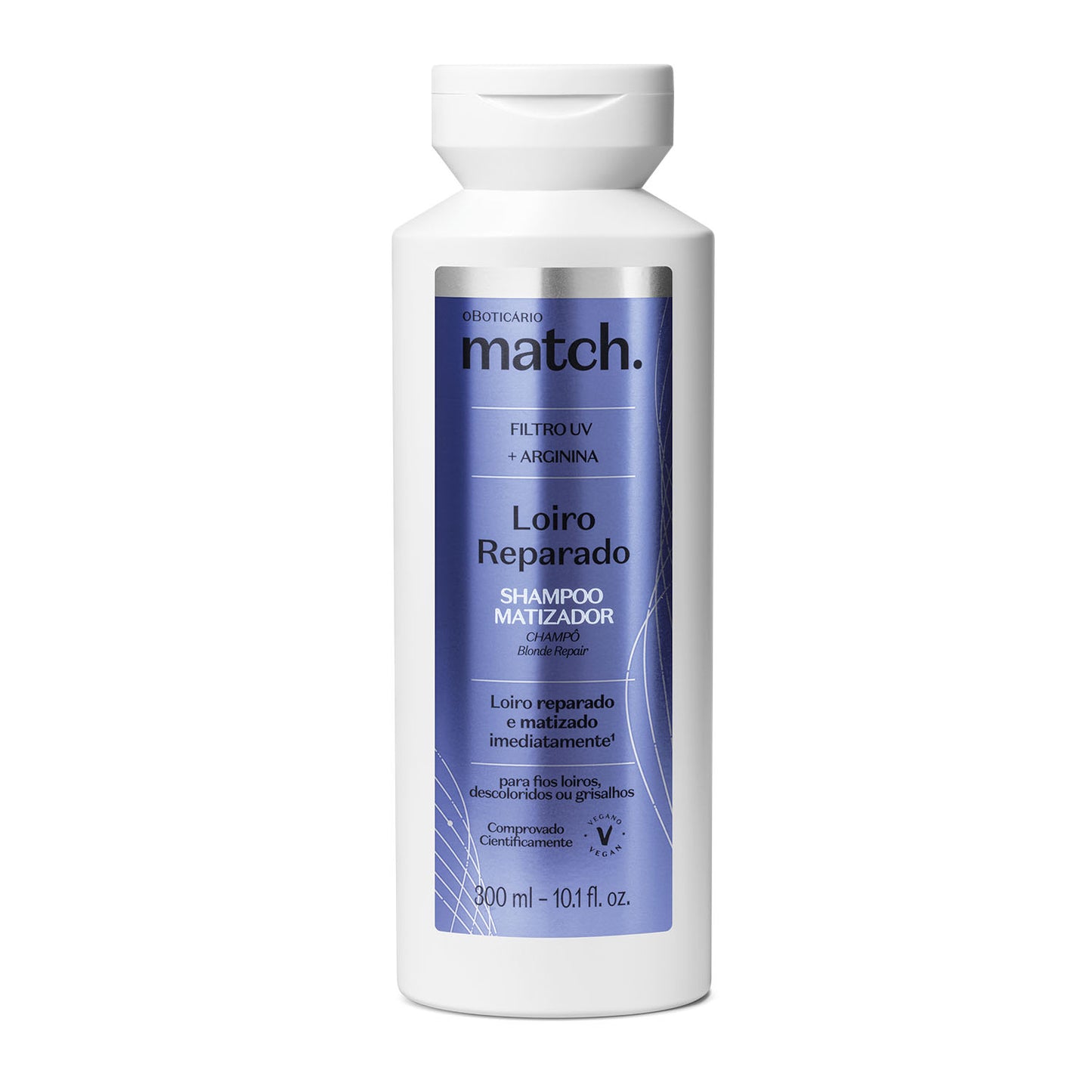 Shampoo Matizador Rubio Reparado Match