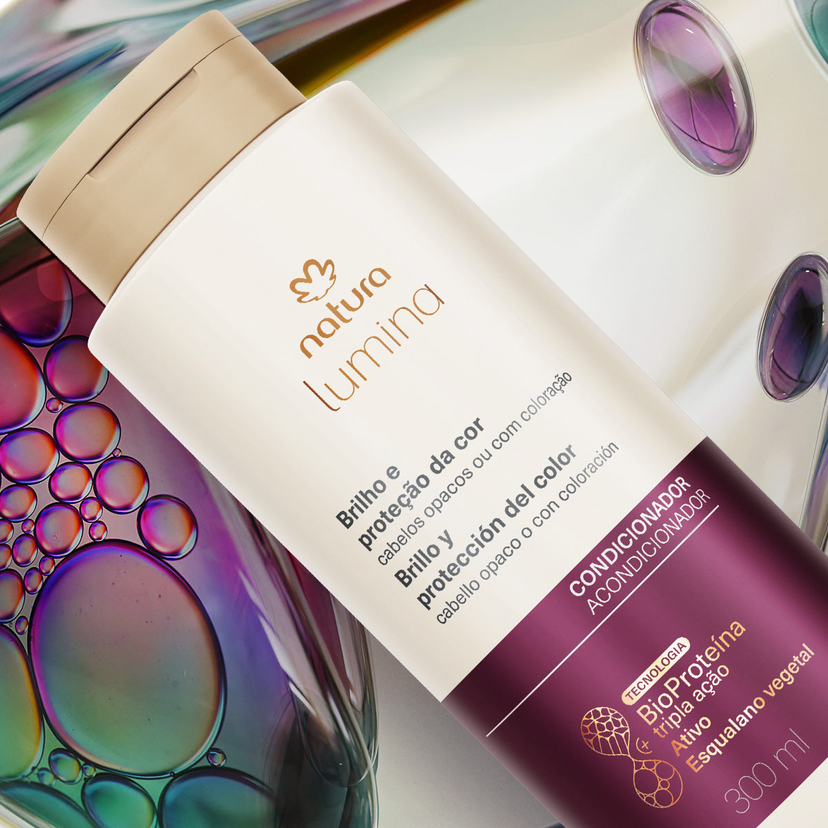Natura Acondicionador Protector Cabellos opacos o con Tinte