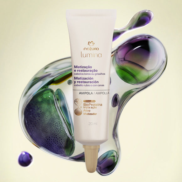 Natura Ampollas de restauración | Matiza los Rubios y las Canas