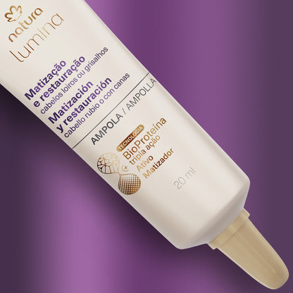 Natura Ampollas de restauración | Matiza los Rubios y las Canas