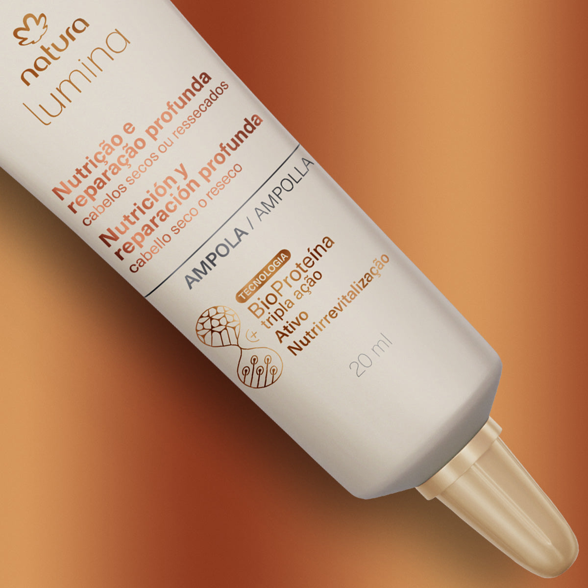 Natura Ampollas Reparación Instantánea | Para Cabellos Secos o Resecos