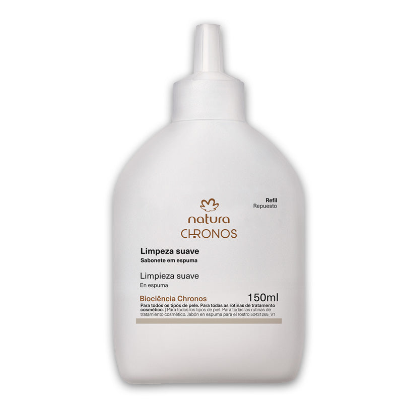 Natura Chronos Repuesto Espuma Cremosa de Limpieza Suave