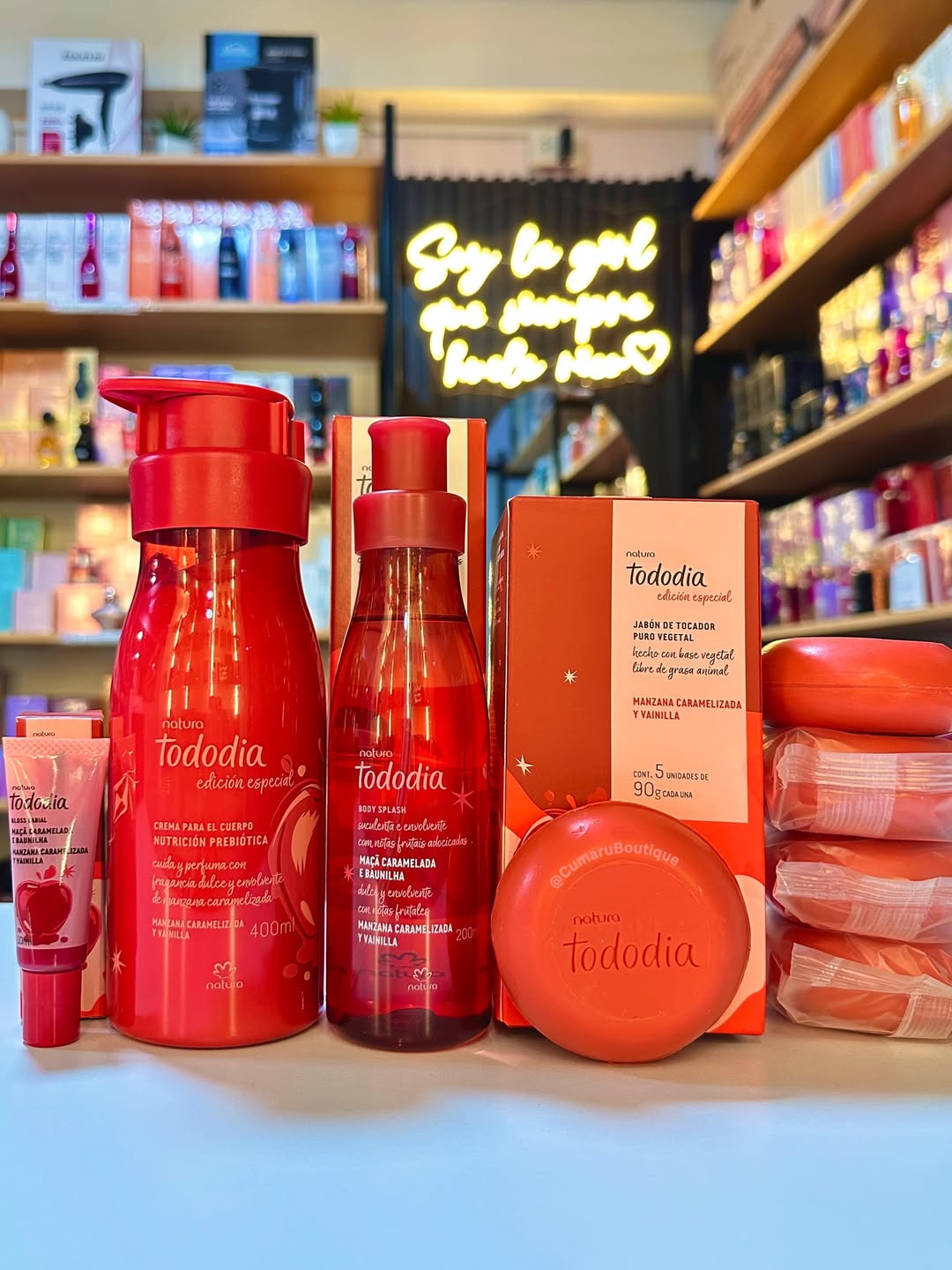 Natura Combo Manzana Caramelizada y Vainilla