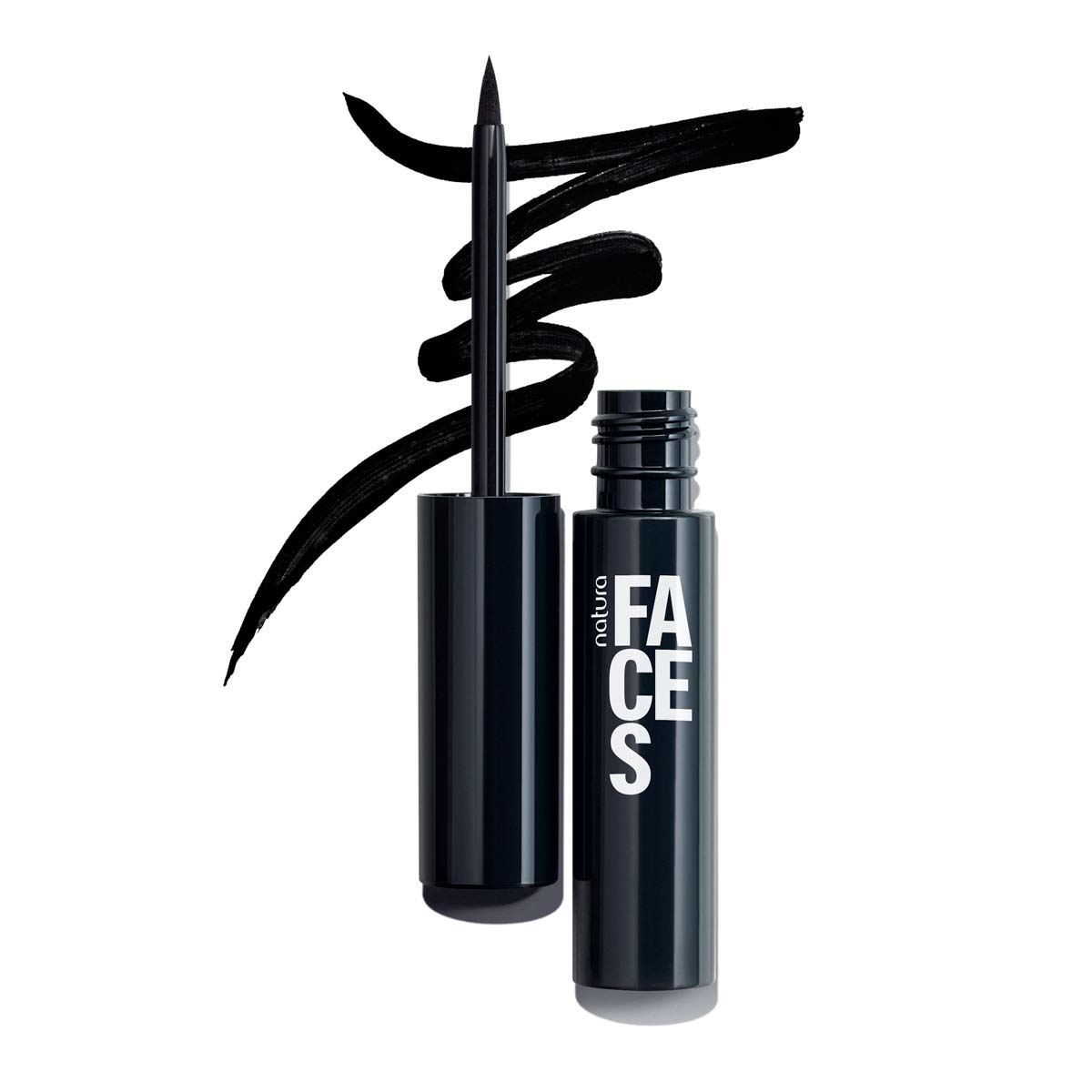 Natura Delineador líquido negro Faces