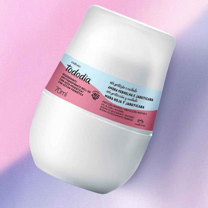 Natura Desodorante Antitranspirante Roll-on Mora Rojas y Jabuticaba