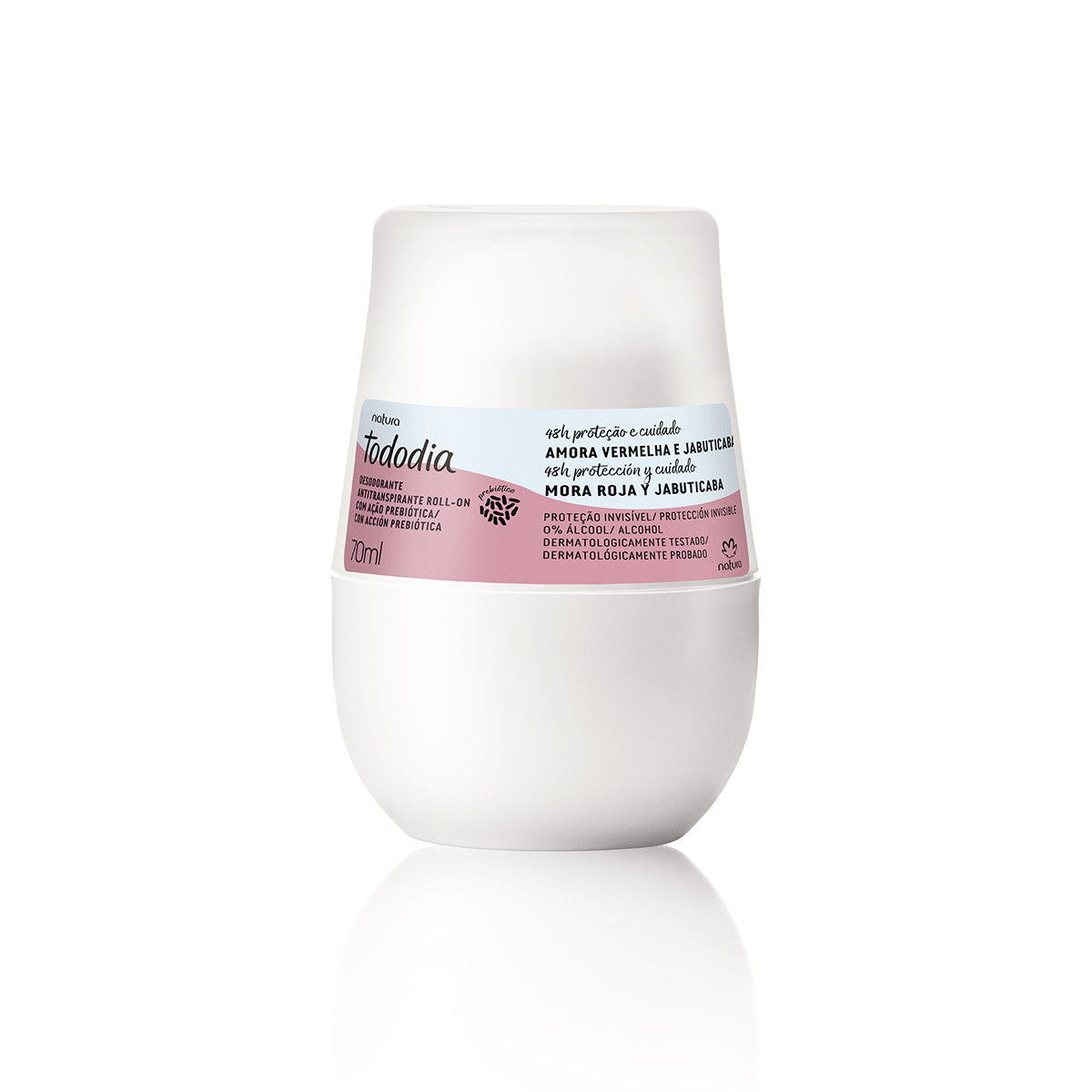 Natura Desodorante Antitranspirante Roll-on Mora Rojas y Jabuticaba