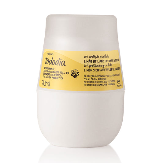 Natura Desodorante Roll-on Limón Siciliano y Flor de Gardenia