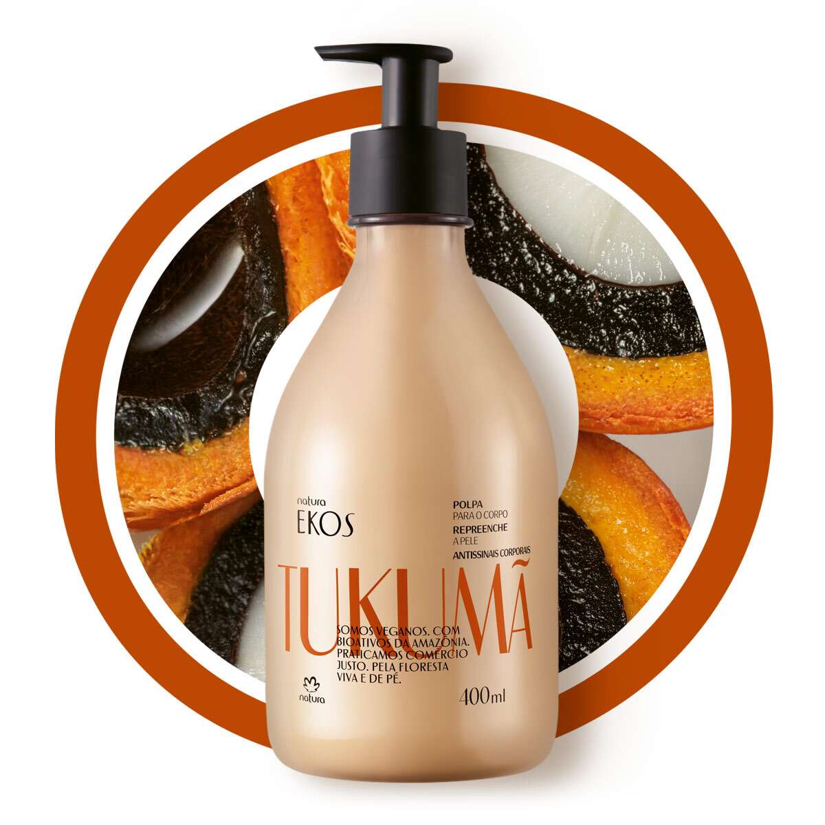 Natura Ekos Pulpa hidratante corporal Antiseñales Tukuma