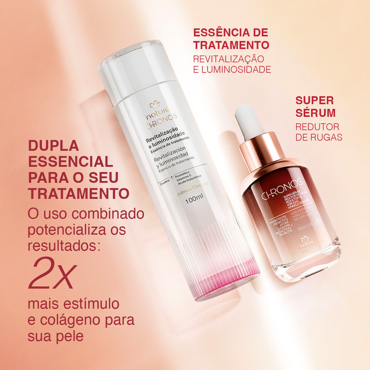 Natura Esencia de tratamiento revitalización y luminosidad