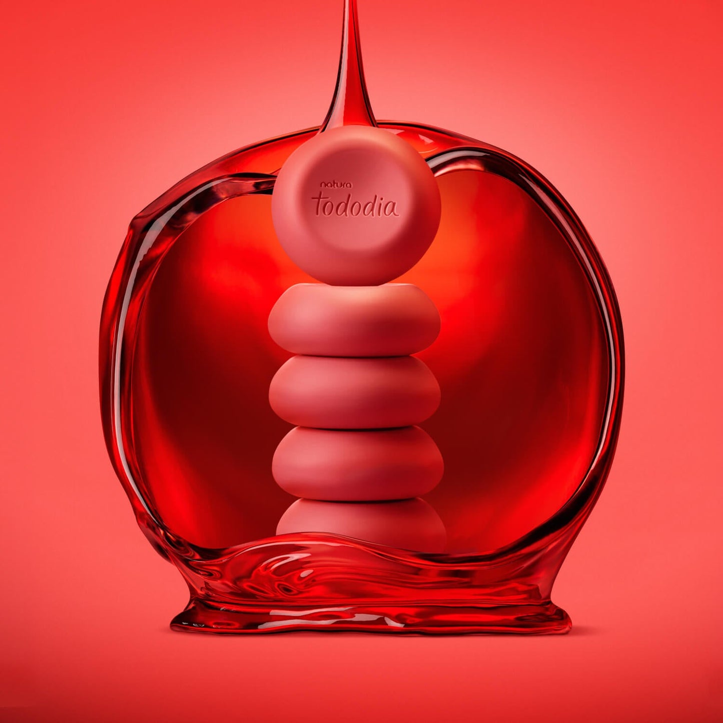 Natura Jabón en Barra Puro Vegetal Tododia Manzana Caramelizada y Vainilla