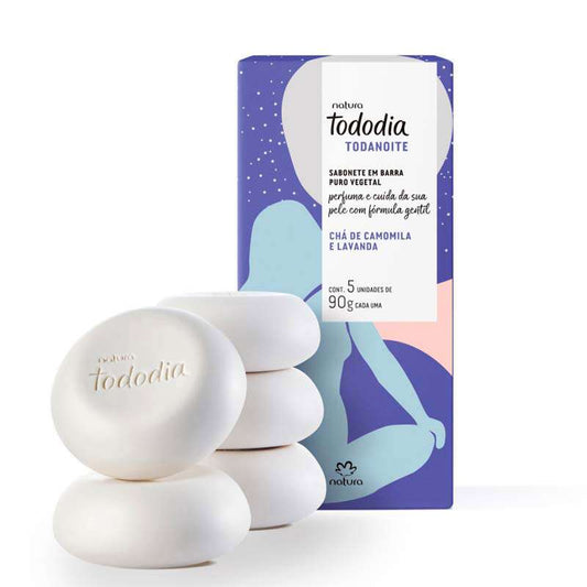 Natura Jabón en barra té de manzanilla y lavanda
