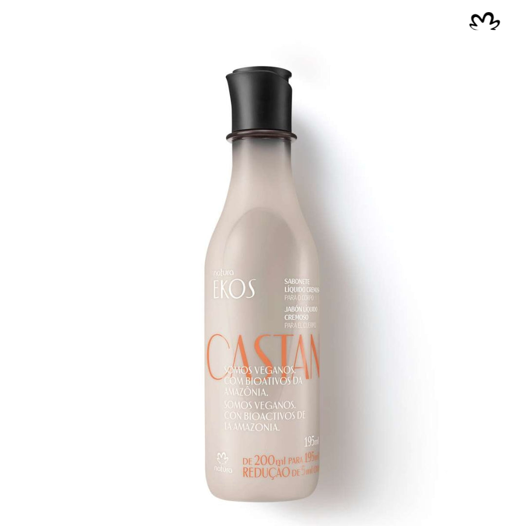 Natura Jabón líquido cremoso corporal castaña