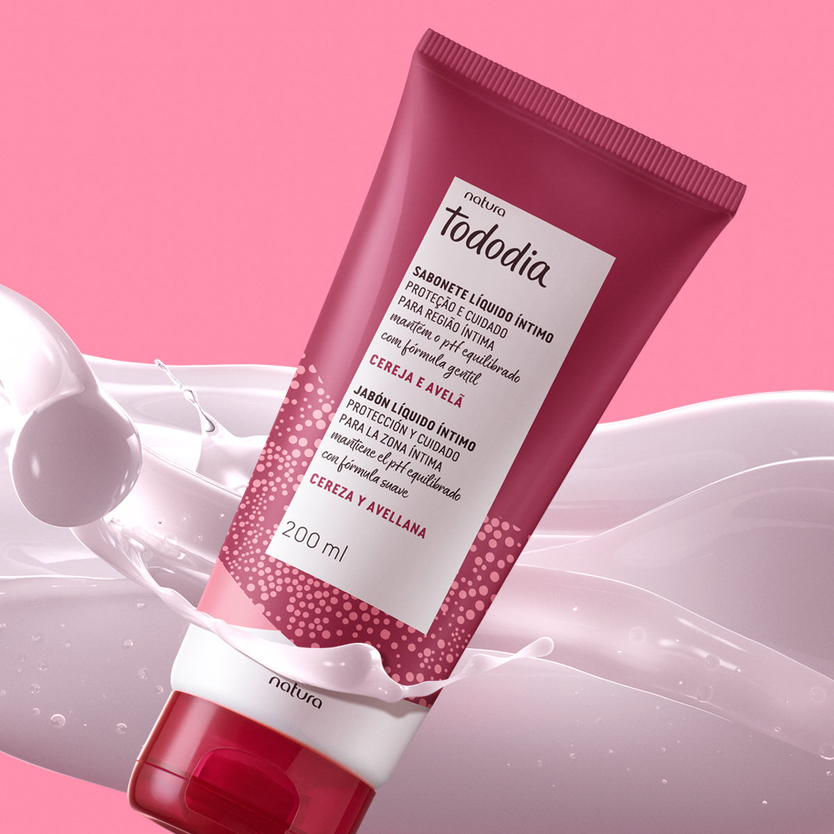 Natura Jabón líquido íntimo Tododia Cereza y Avellana