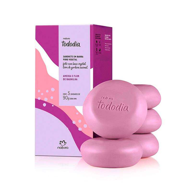 Natura Jabones en barra Puro Vegetal Ciruela y Flor de Vainilla