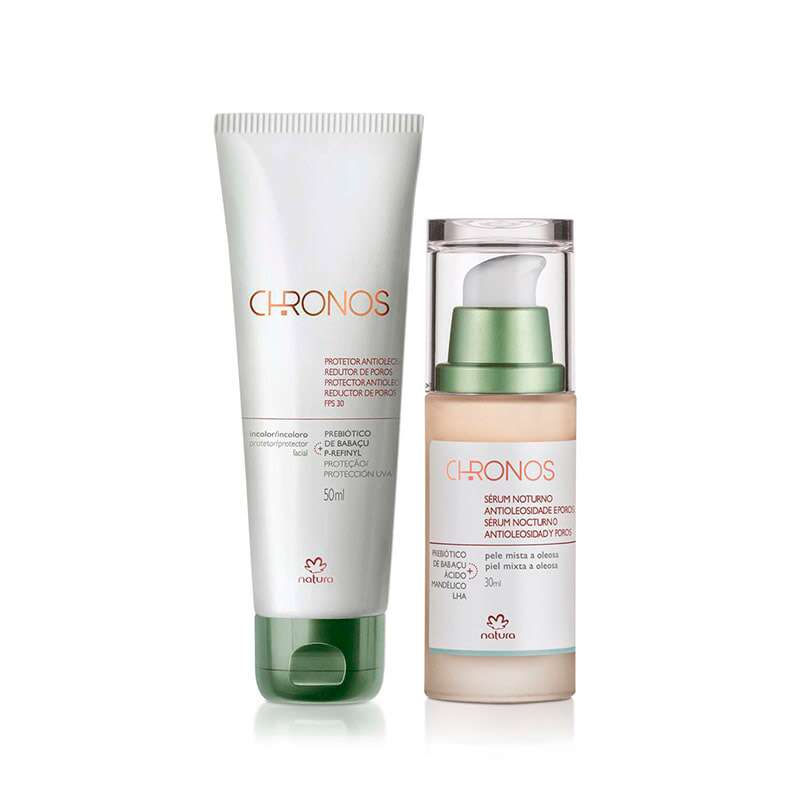 Natura Kit Chronos antioleosidad