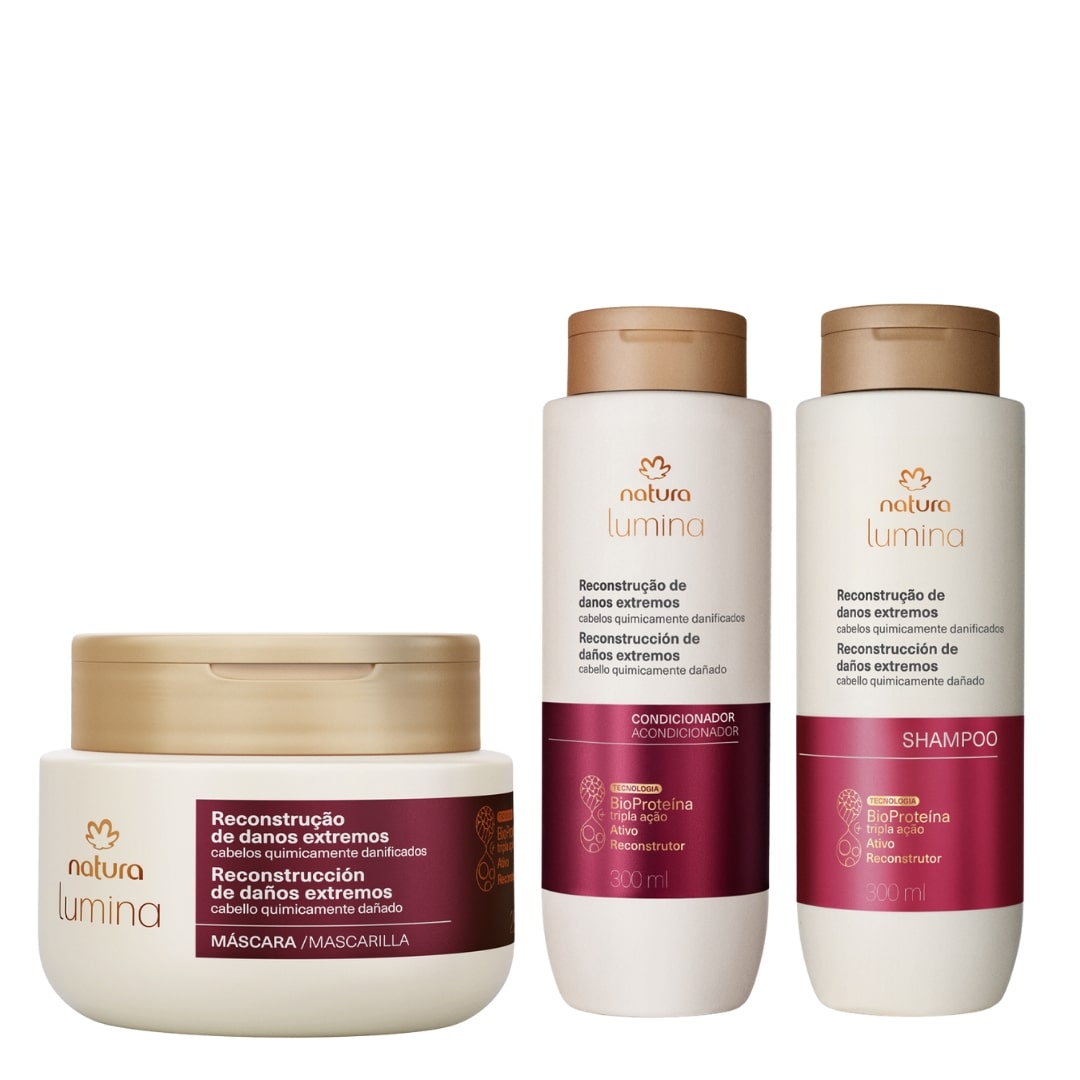 Natura Kit de reconstruccion profunda | Cabellos dañados por quimicos