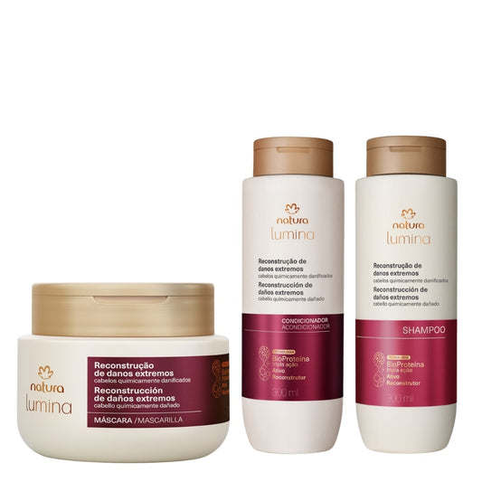 Natura Kit de reconstruccion profunda | Cabellos dañados por quimicos