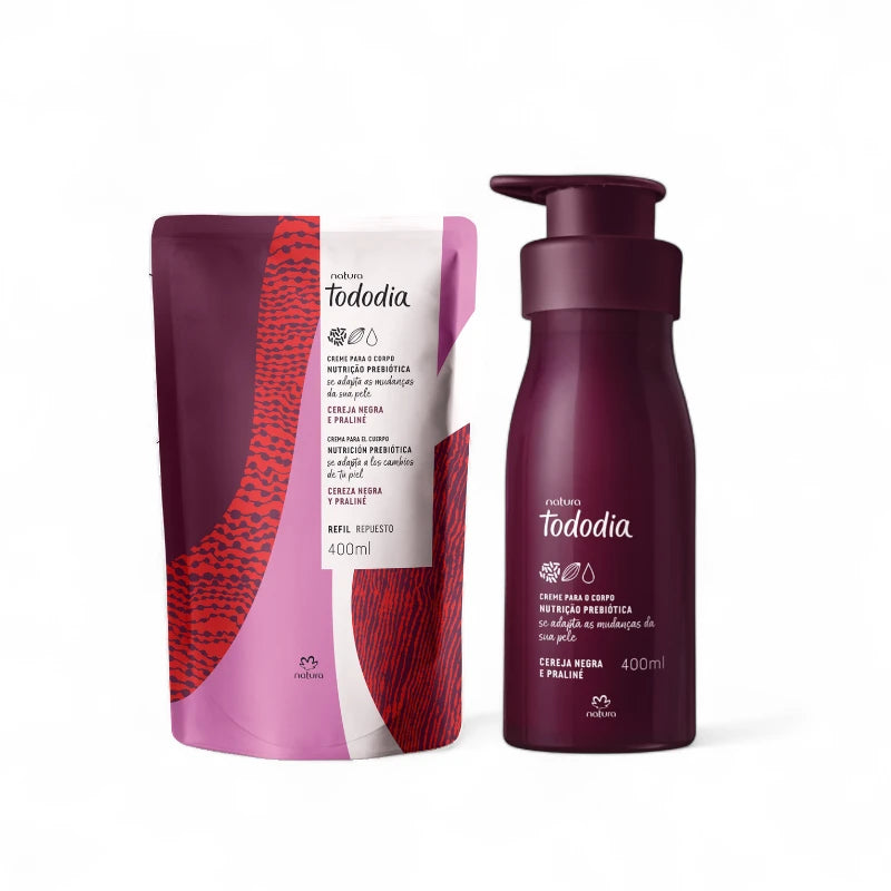 Natura Kit Doble Contenido Cereza Negra y Praline