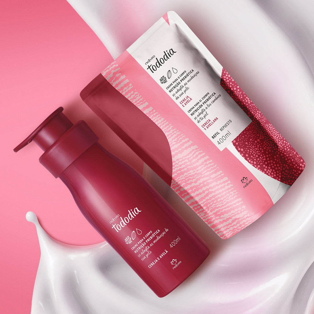 Natura Kit doble contenido cereza y avellana