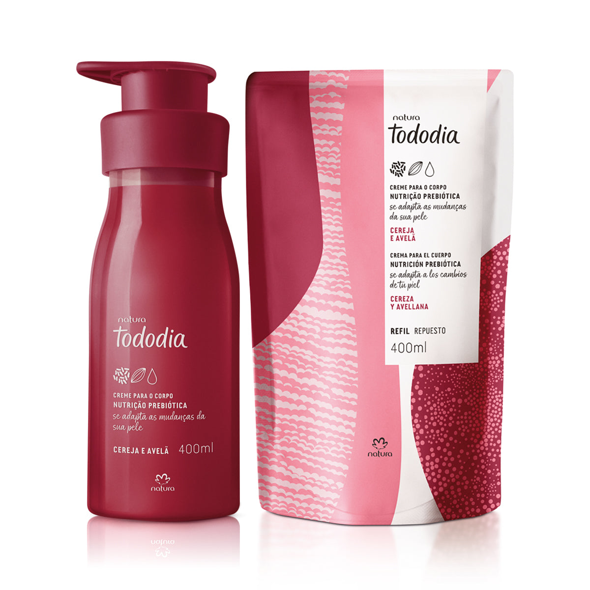 Natura Kit doble contenido cereza y avellana