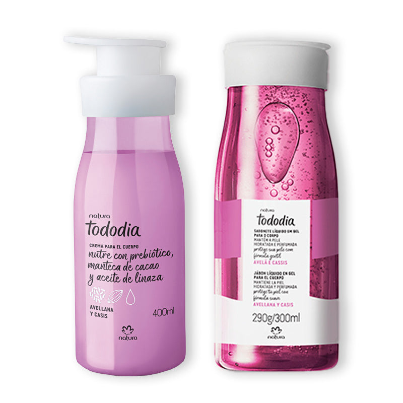 Natura Kit hidratación y limpieza avellana y casis