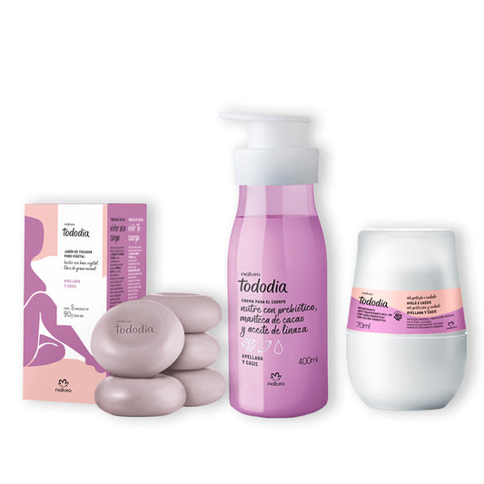 Natura Kit rutina diaria avellana y casis