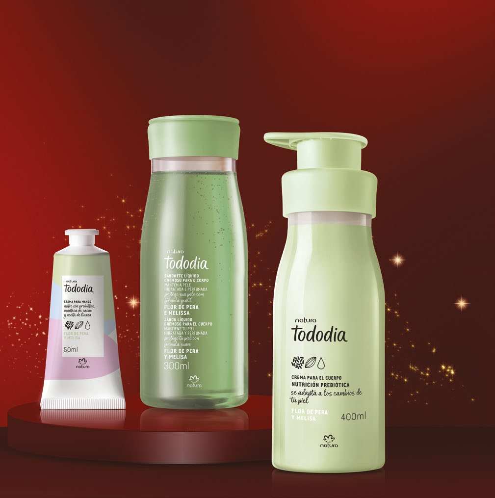 Natura Kit Rutina Tododia Flor de Pera y Melisa