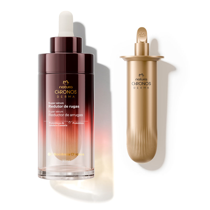 Natura Kit súper sérum reductor de arrugas + repuesto
