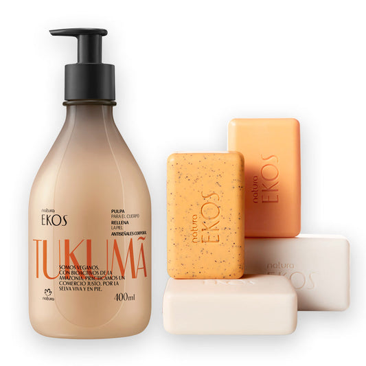 Natura Kit tukumá hidratación y limpieza