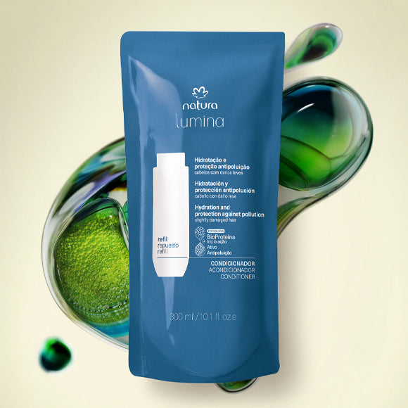 Natura Lumina Repuesto Acondicionador Protector Cabello Liso