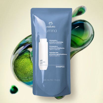 Natura Lumina Repuesto Shampoo Purificante Cabello liso