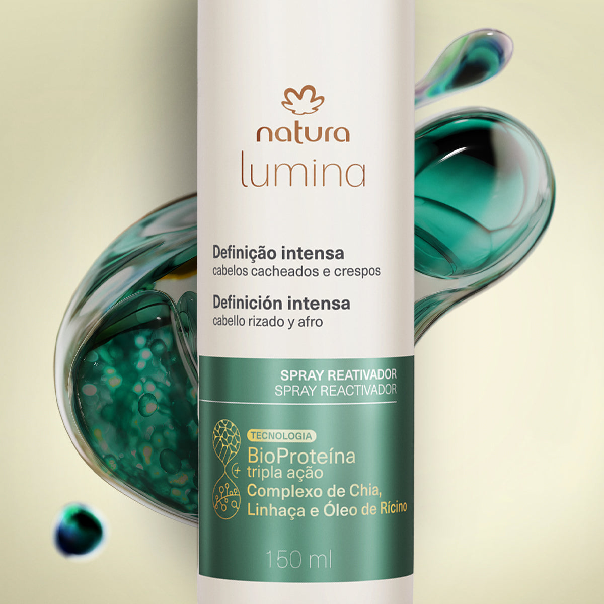 Natura Lumina Spray Humidificador Reactivador Cabello Rizado