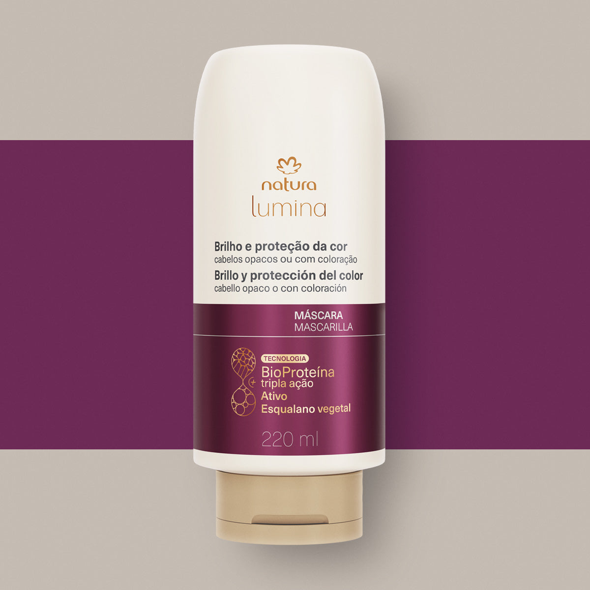Natura Mascara de Blindaje Cabellos con Tinte